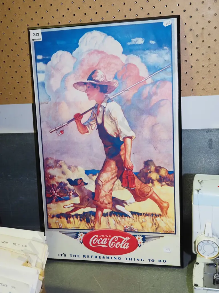 reproduction Coca Cola print Image 1++