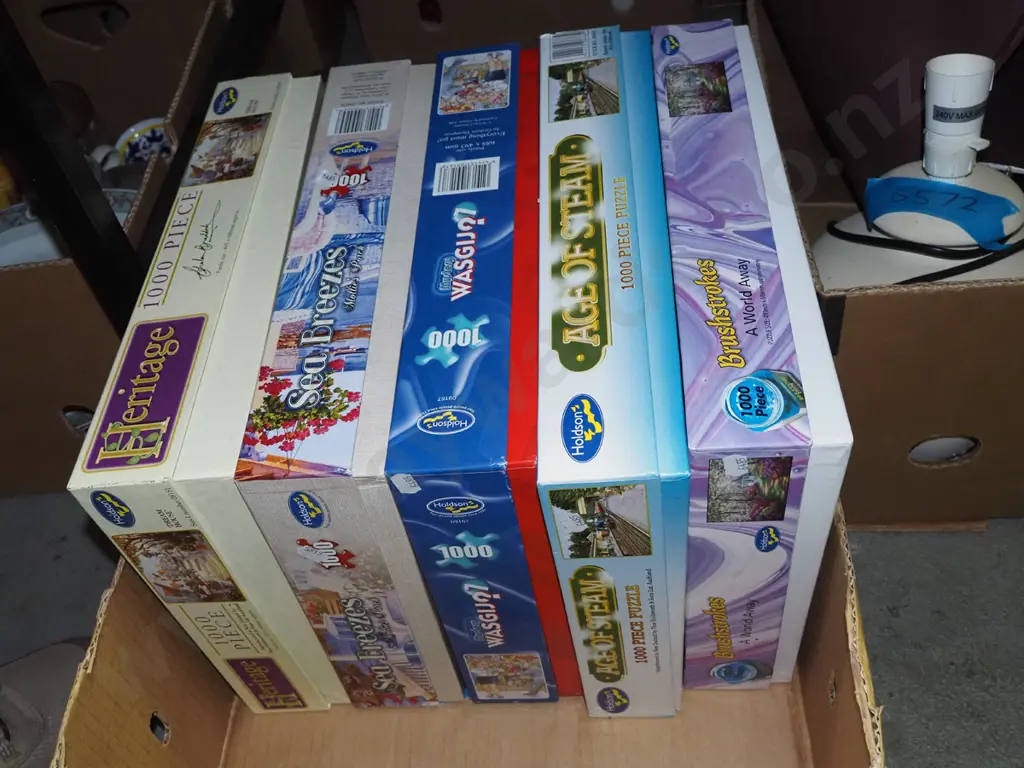 box of puzzles Image 1++