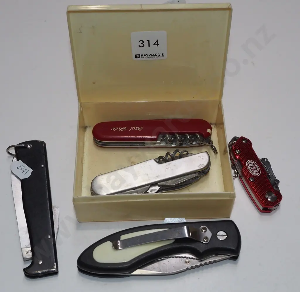 5 x pocket knives Image 1++