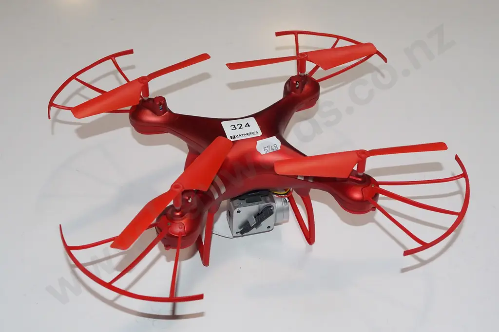 R/C  Quadcopter drone and controller Image 1++