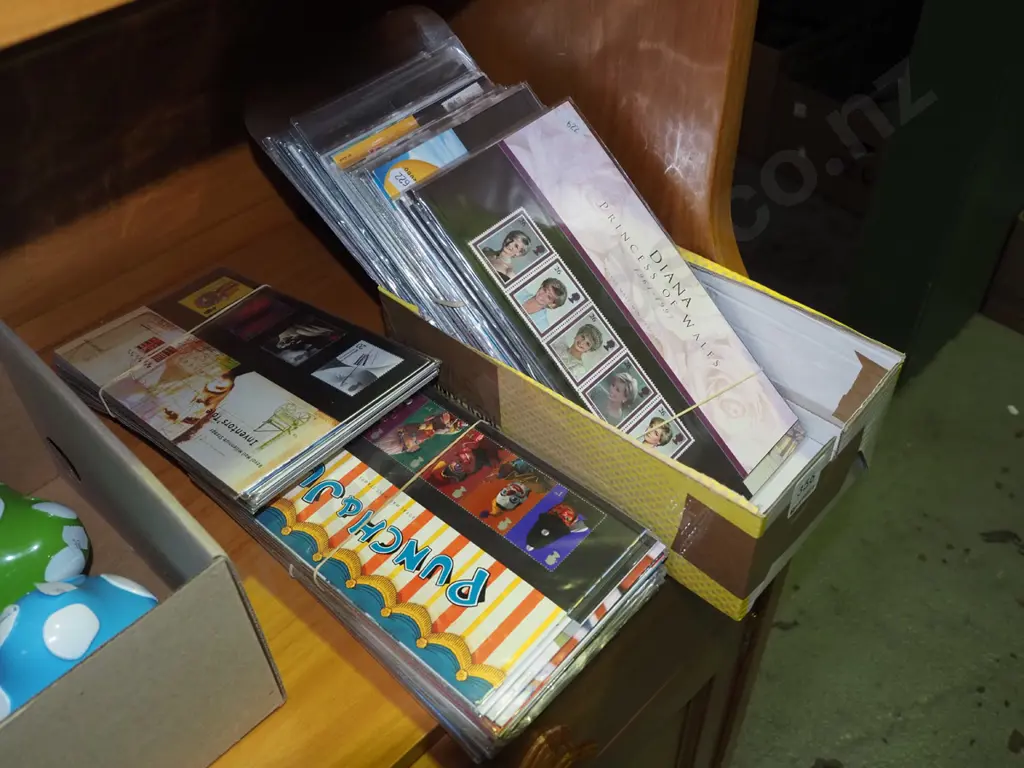 box of first day covers Image 1++