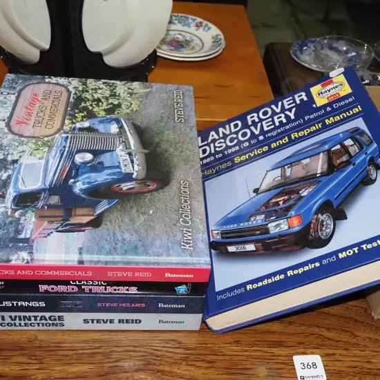 various automotive books