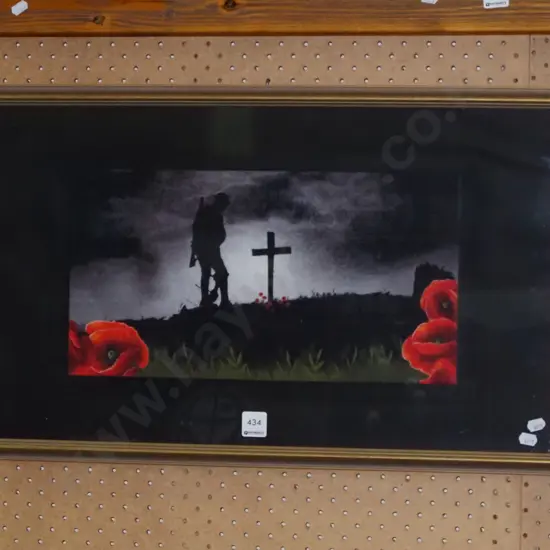 ANZAC framed print