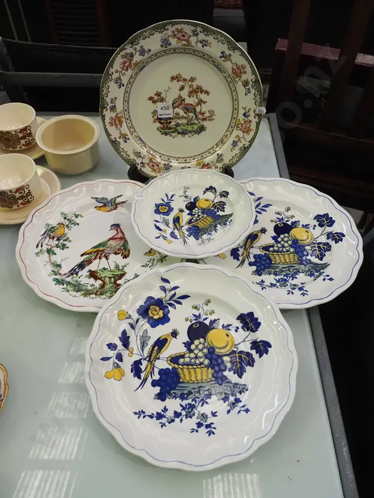 5x Spode plates Image 1++