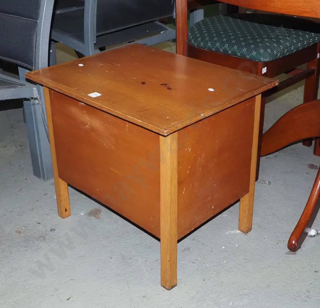 homemade wooden storage box H460 W540 D410 Image 1++