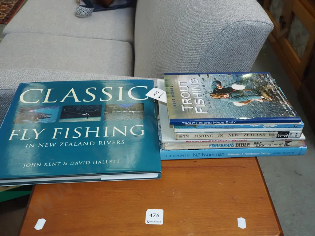 various NZ fishing books Image 1++