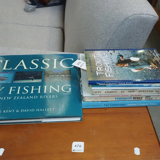various NZ fishing books