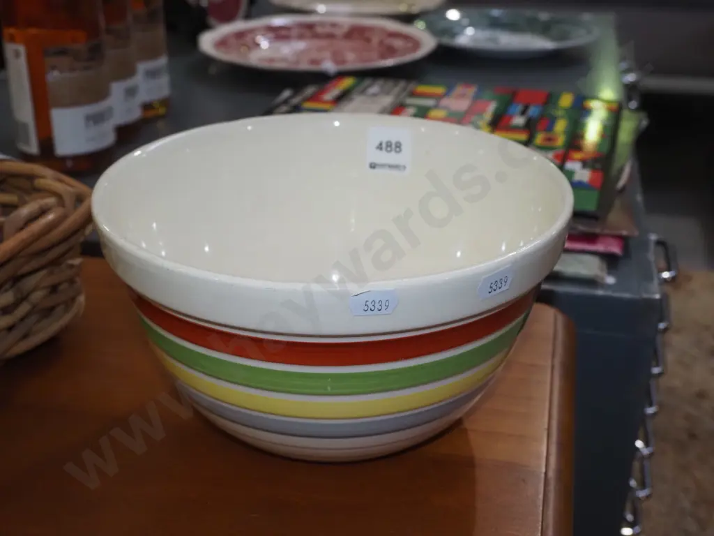 Crown Lynn Fiesta Ware mixing bowl Diam210 Image 1++
