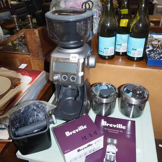 Breville Smart Grinder Pro, accessories 