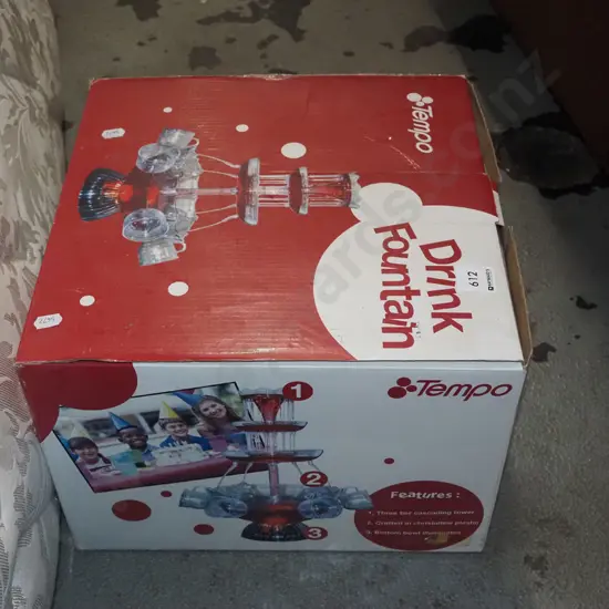 as new boxed Drinks Fountain