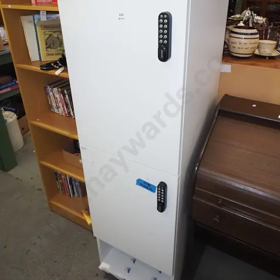 melteca 2 door digital key pad locker H1530 W450 D500