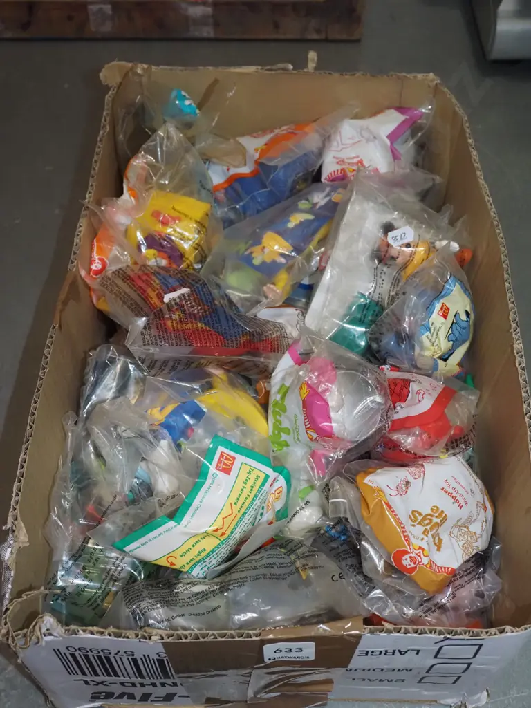 box of happy meal toys Image 1++