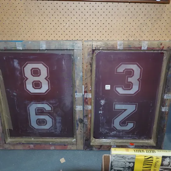 2x screen printing screens