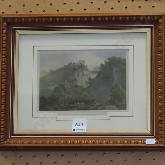 small framed print - Perveriles Castle