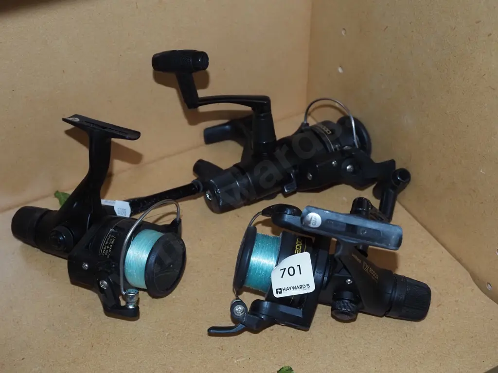3x fishing spinning reels Image 1++