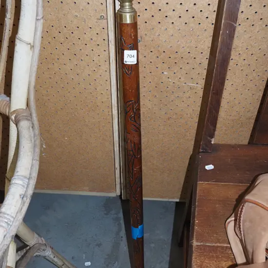combination walking stick/pool cue - nib needs attention