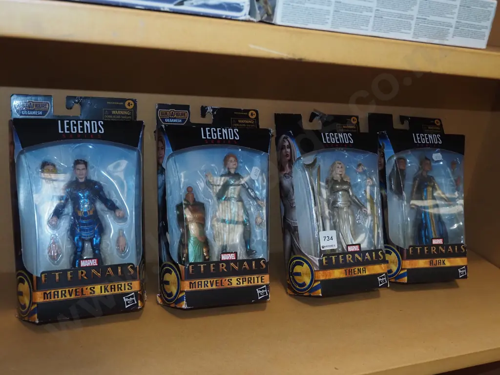 4x boxed Marvel's Legends figurines Image 1++