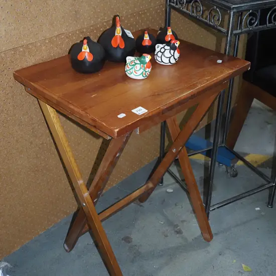 small foldaway table