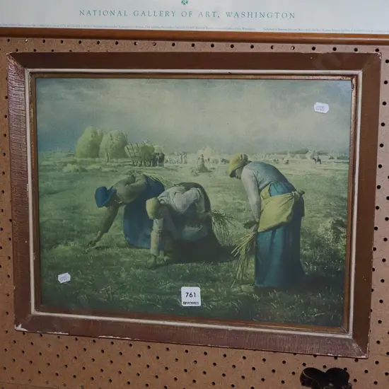 framed print - The Gleaners