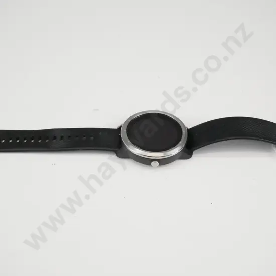 Black smart watch
