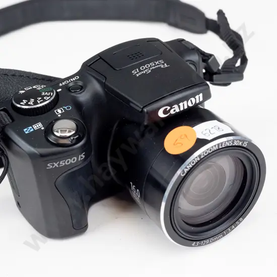 Black Canon camera