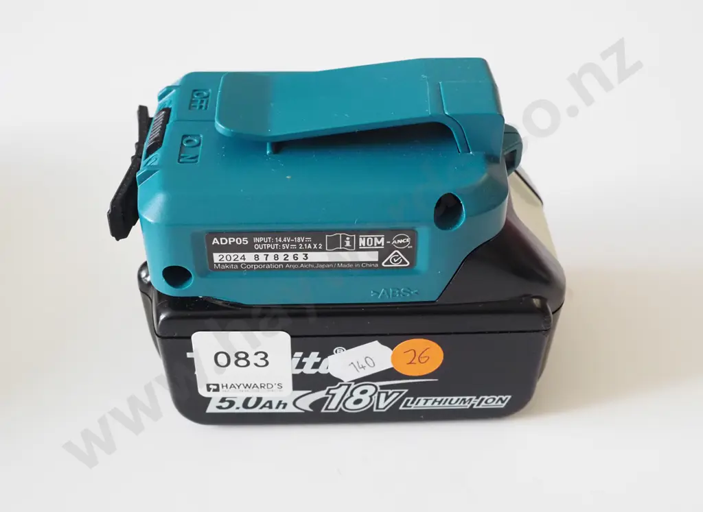 Makita Battery and Powerbank Image 1++