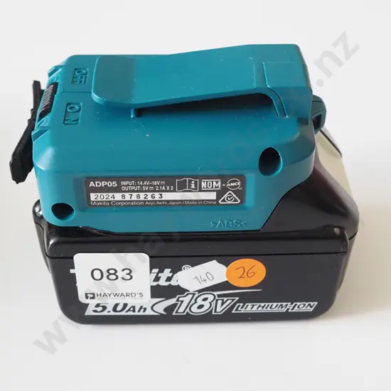 Makita Battery and Powerbank
