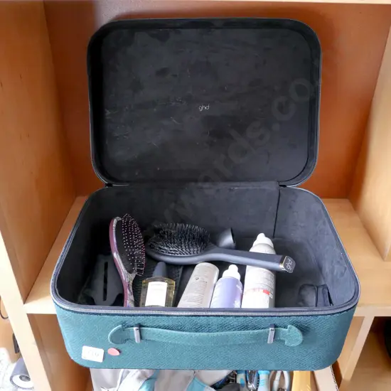 GHD bag & various accessories