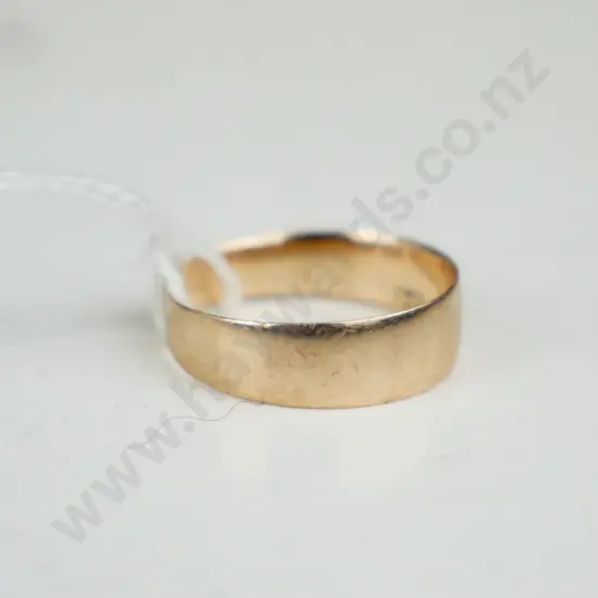 Gold plated band - very small with cut in it