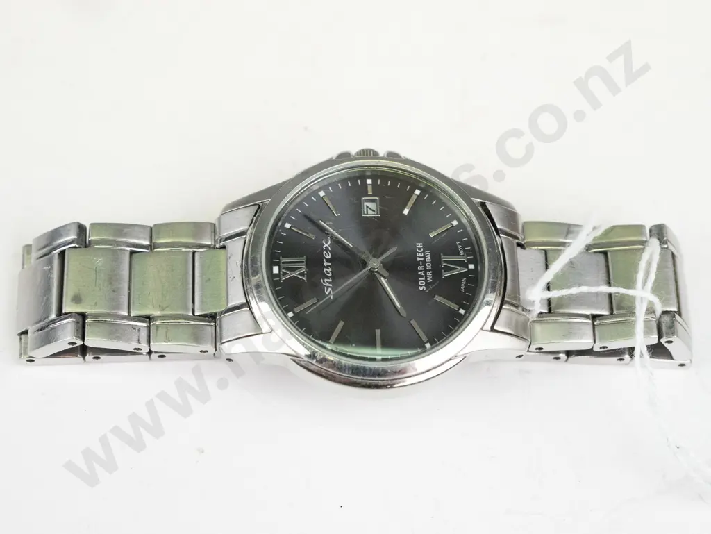 Silver dress watch, branded SHAREX 1 Image 1++