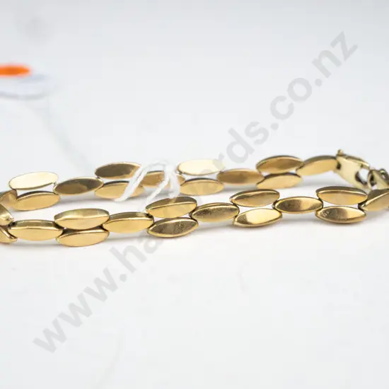 Yellow gold bracelet