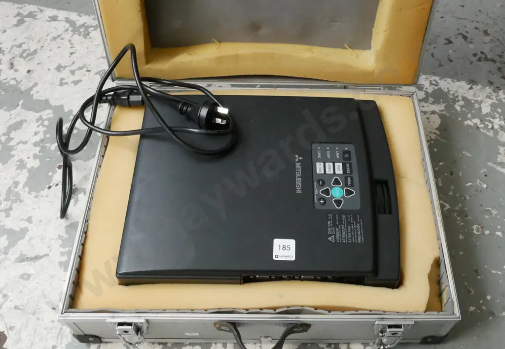 Mitsubishi Projector in case Image 1++