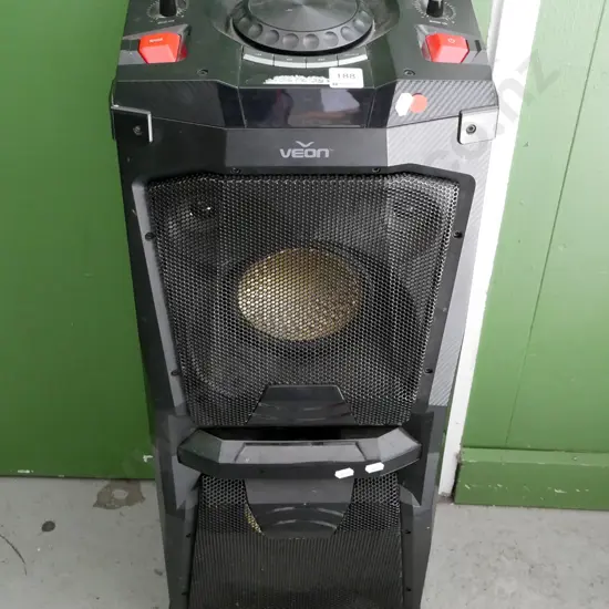 Veon Bluetooth party speaker - no power cord