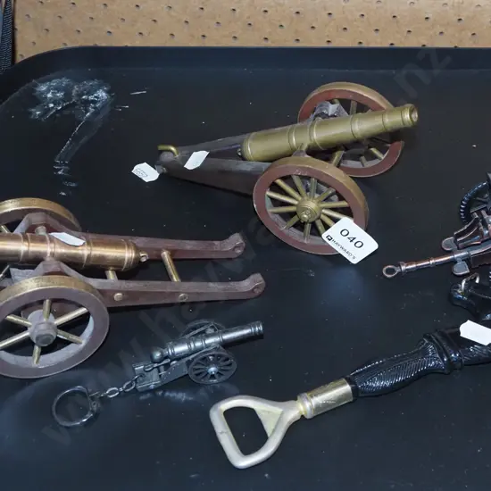 model cannons, bottle opener