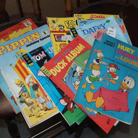 various comic books