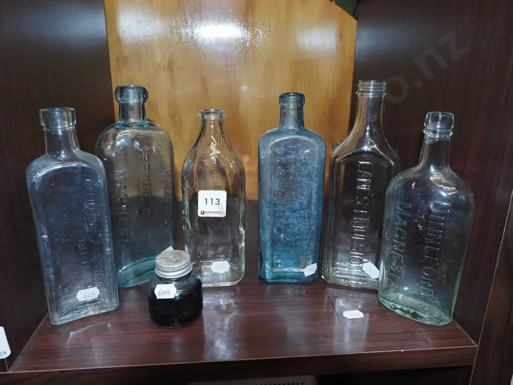 vintage bottles, jar Image 1++