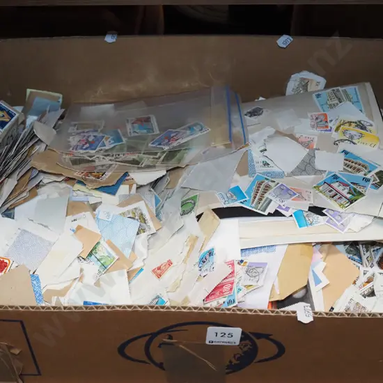 box of stamps