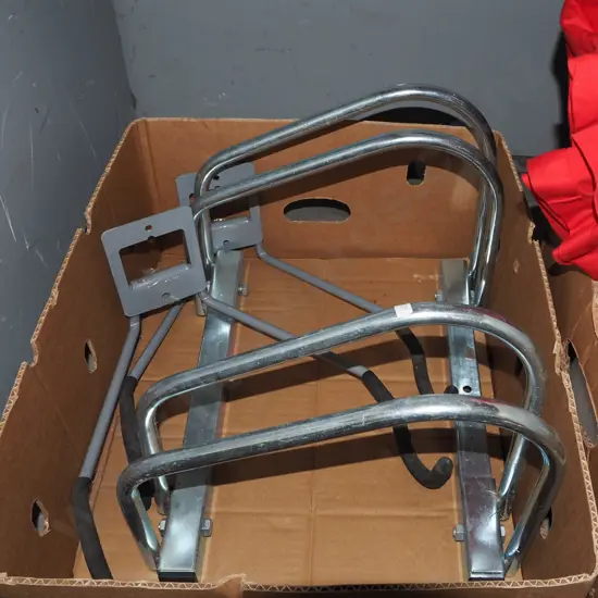 box; bike racks