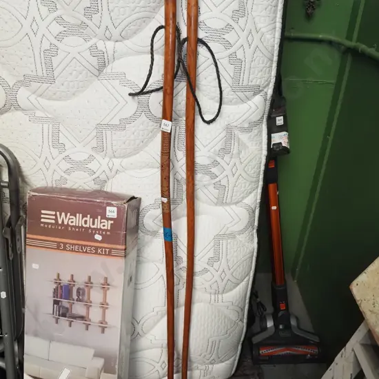 2x walking sticks