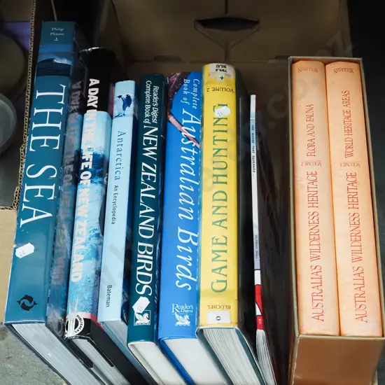 box of books