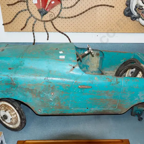 restorer's pedal car