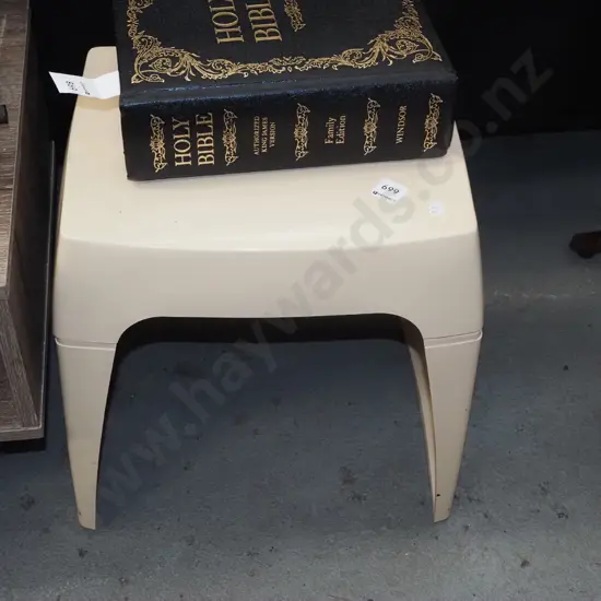 plastic stool