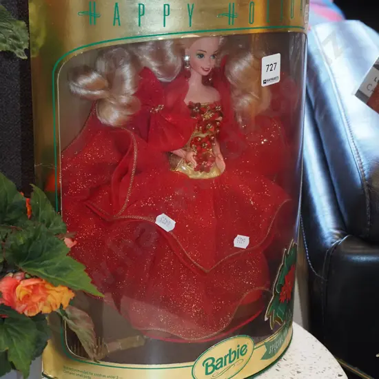 boxed as new Happy Holidays Special Edition Barbie