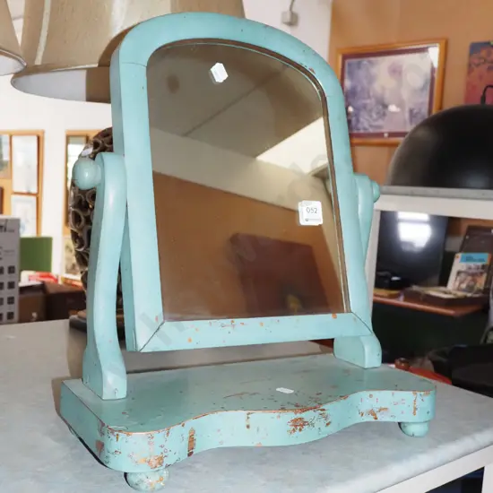 small painted dressing cheval mirror H430