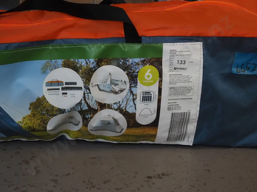 Anko 6 person instant tent  Image 1++