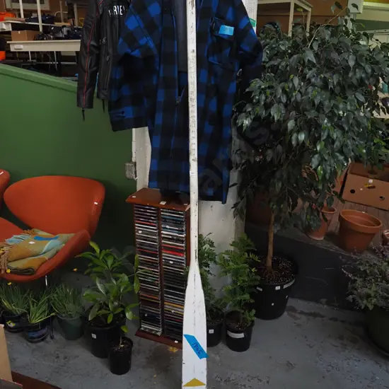 wooden oar