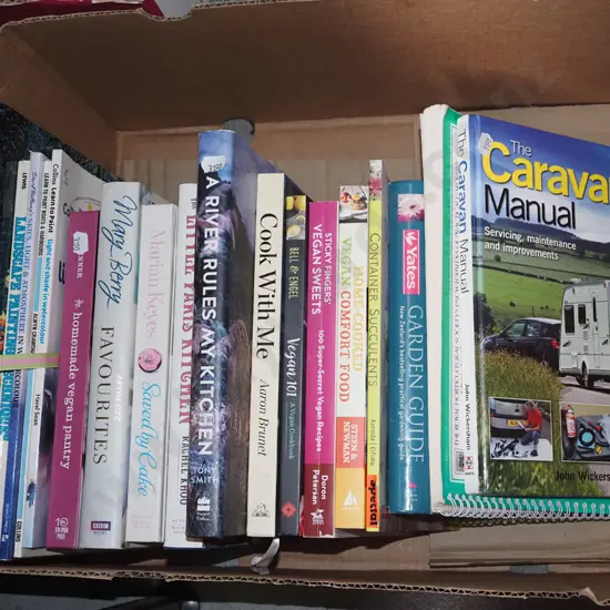 box; cooking and other books