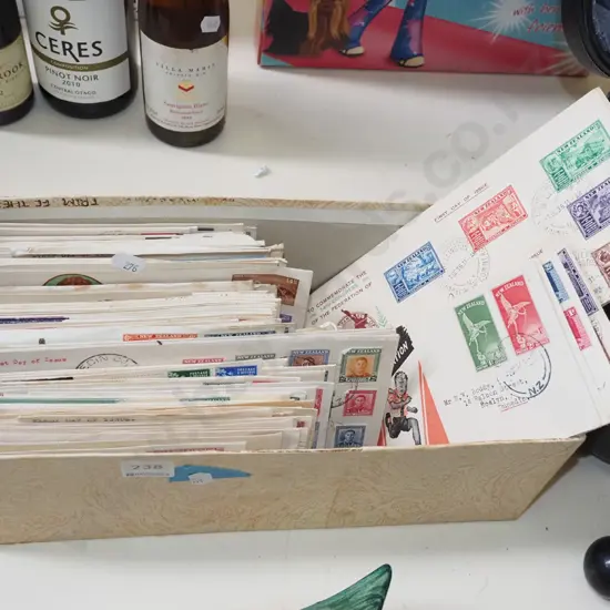 boxed first day covers