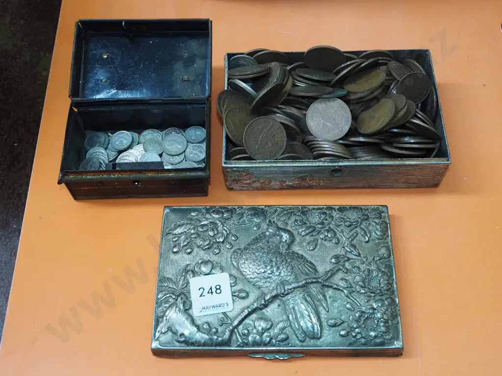 2x tins of coins Image 1++