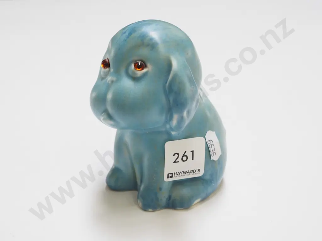Cown Devon ceramic puppy H100 Image 1++